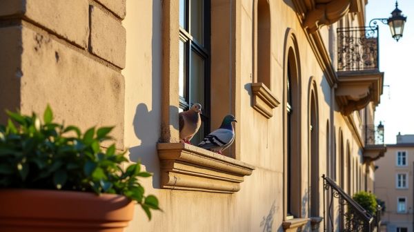 Dépigeonnage à Marseille : protéger sa façade et sa terrasse contre les pigeons